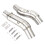 Σωλήνας εξάτμισης Slip On4Kawasaki Motorcycles, Μεσαίος σωλήνας εξάτμισης με επίστρωση και 1