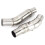 Σωλήνας εξάτμισης Slip On4Kawasaki Motorcycles, Μεσαίος σωλήνας εξάτμισης με επίστρωση και 2