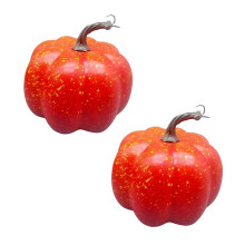 Citrouilles d'Halloween pour les embellissements-2 pièces