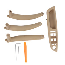 Soporte interior para BMW X5/X6 2007-2013, manija de puerta interior, reposabrazos, embellecedor con construcción más duradera y superficie