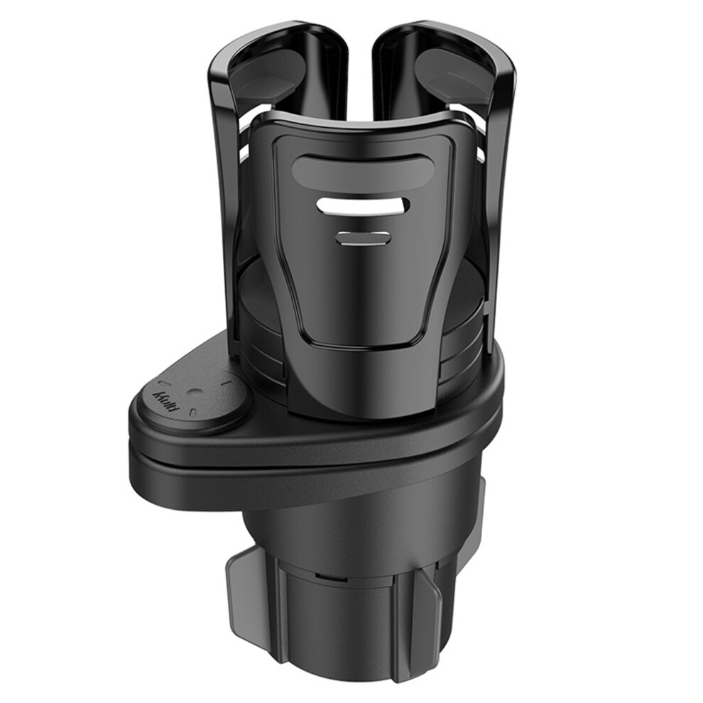 Dual Car Cup Holder Extender 4 Auto, Cup Holder Expander 4 Car W/ Adjustable Cup Mouth Width, 360 Rotating Adjustable Base 4 Enhanced Accessibility 9139052816244