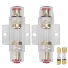 Portafusibili in linea tipo AGU per camion, impianti audio per barche, protezione da cortocircuito, resistente all'umidità, compatibilità
