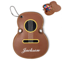 17 -nestized guitar pencil box, guitar -shaped guitar pencil holder special name, pena storage bag for guitar lovers