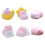 Mini cochons en résine en vrac, ensemble de petits cochons pour 1