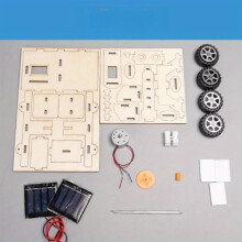(Solar Rover) Games For STEM Science Experiments, Solar-Powered Rovers, Craft Projects For Science Building, Wooden 3D Puzzles, Gifts For Birthdays