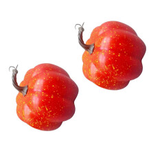 Realistic Foam Artificial Pumpkin Decoration Indoor and-2pcs