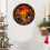 Easy Installation Acrylic Wall Clock-10 inch ice cream cone 3