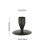Iron Candlestick Holders Taper Candle Holders Decorative-Black 4