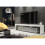 TV Unit 200cm Nova - White & Grey Gloss Doors 2