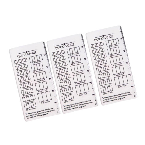 Plastic Gauge Tool For Quick Needlework Calculation Without-3