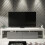 TV Unit 200cm Nova - White & Grey Gloss Doors 4