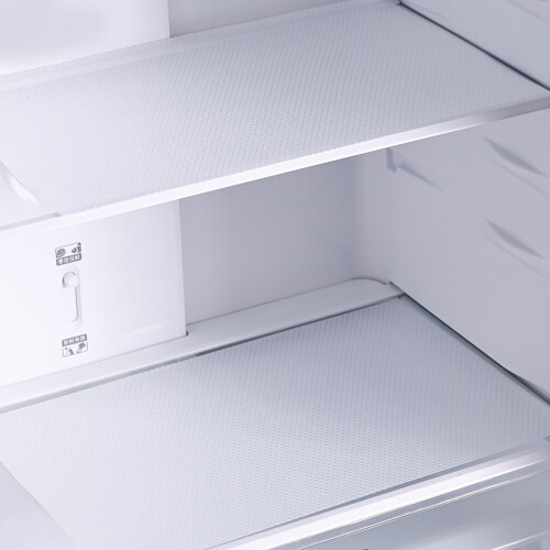 4Pieces Washable Fridge Drawer Inserts Flexible Mess-White
