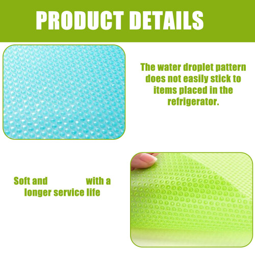 4Pieces Washable Fridge Drawer Inserts Flexible Mess-White 2