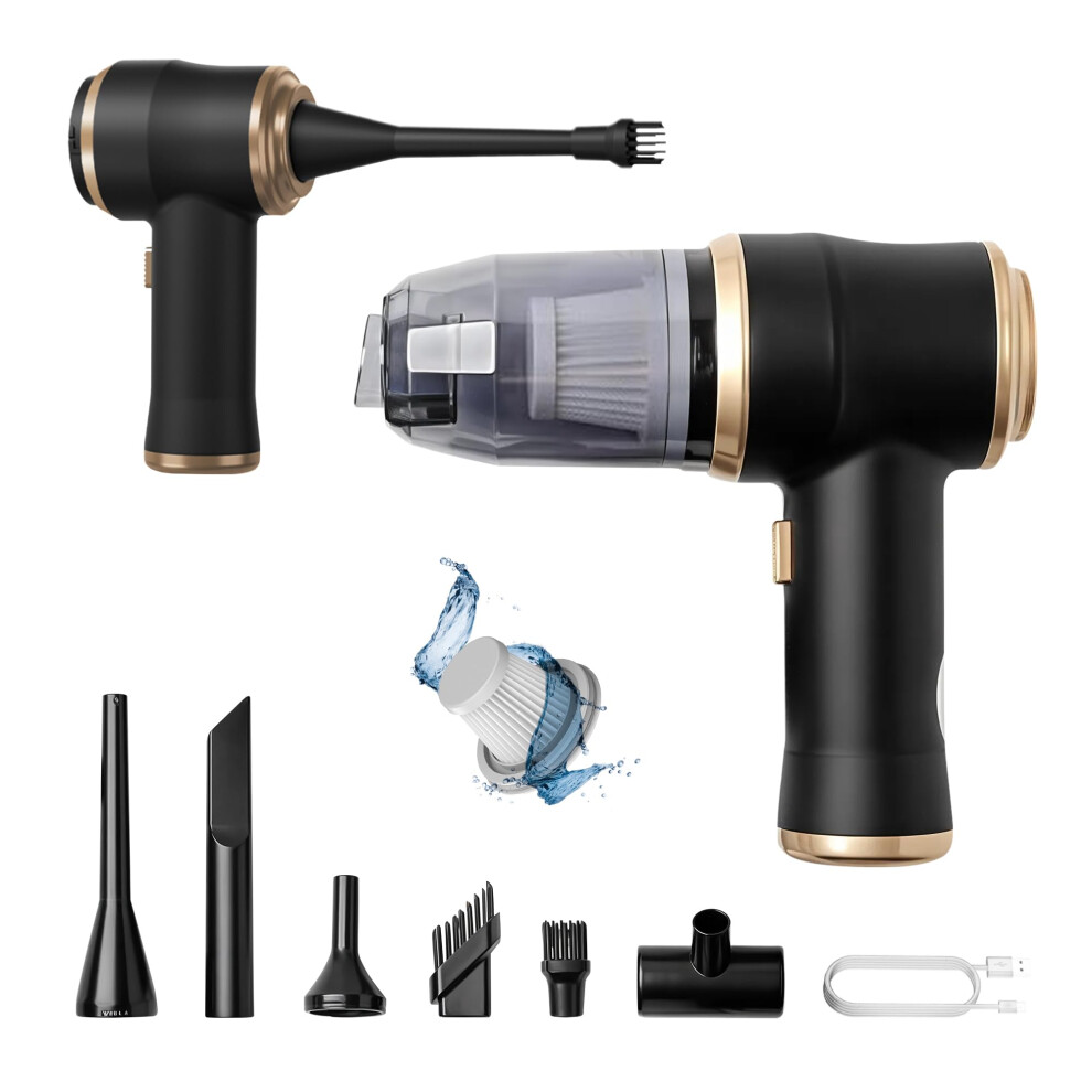 Handheld Vacuum Cleaner Strong 15000Pa Suction Mini Cordless Rechargeable For Car Cleaning 9412369511966