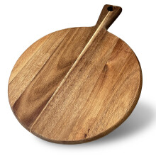 1 Smooth Pizza Peel for Serving Minor Food Prepare 12 Inch