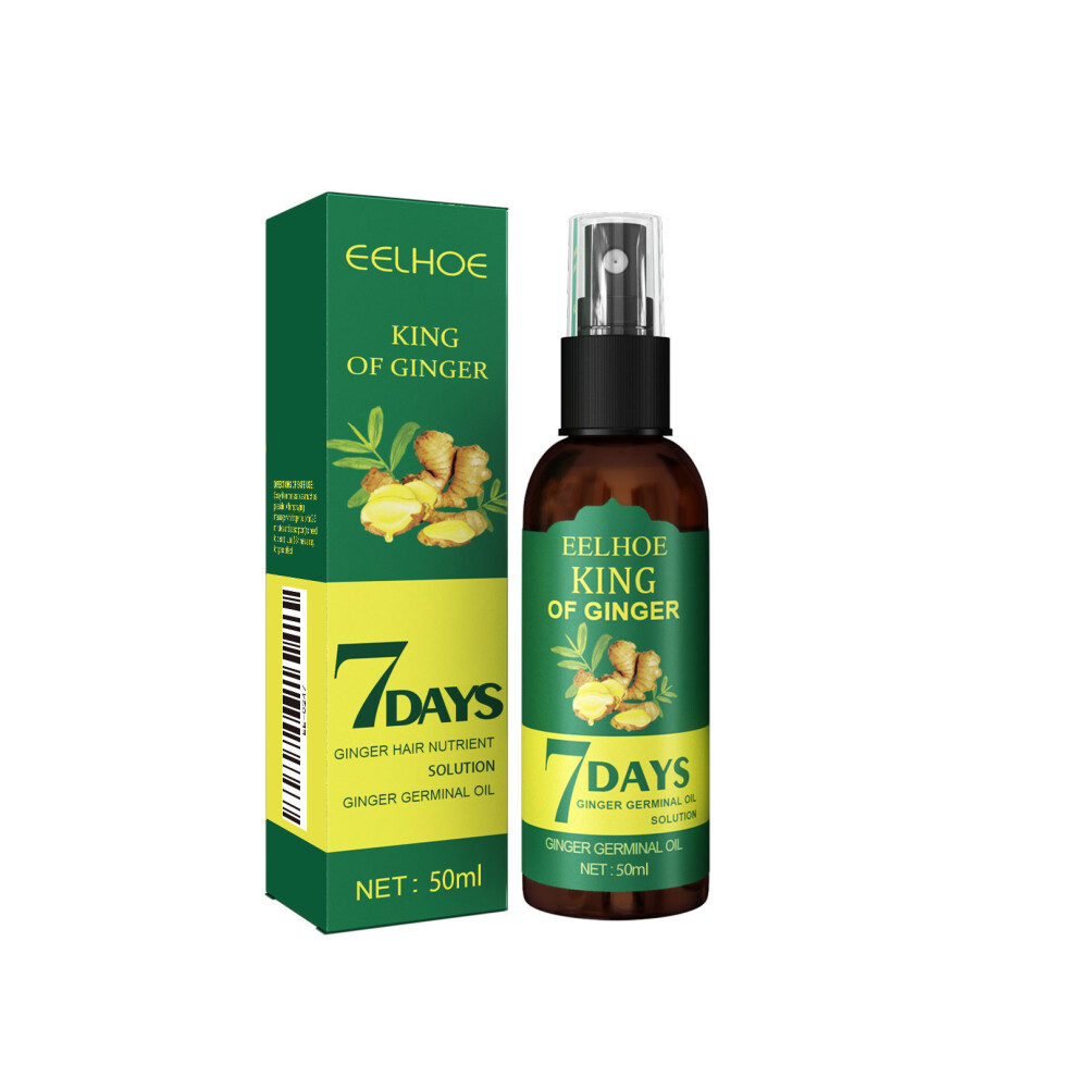 (50ml box) EELHOE Ginger Hair Spray Gentle nourishing hair root, frizzy and smooth hair, moisturizing hair care spray