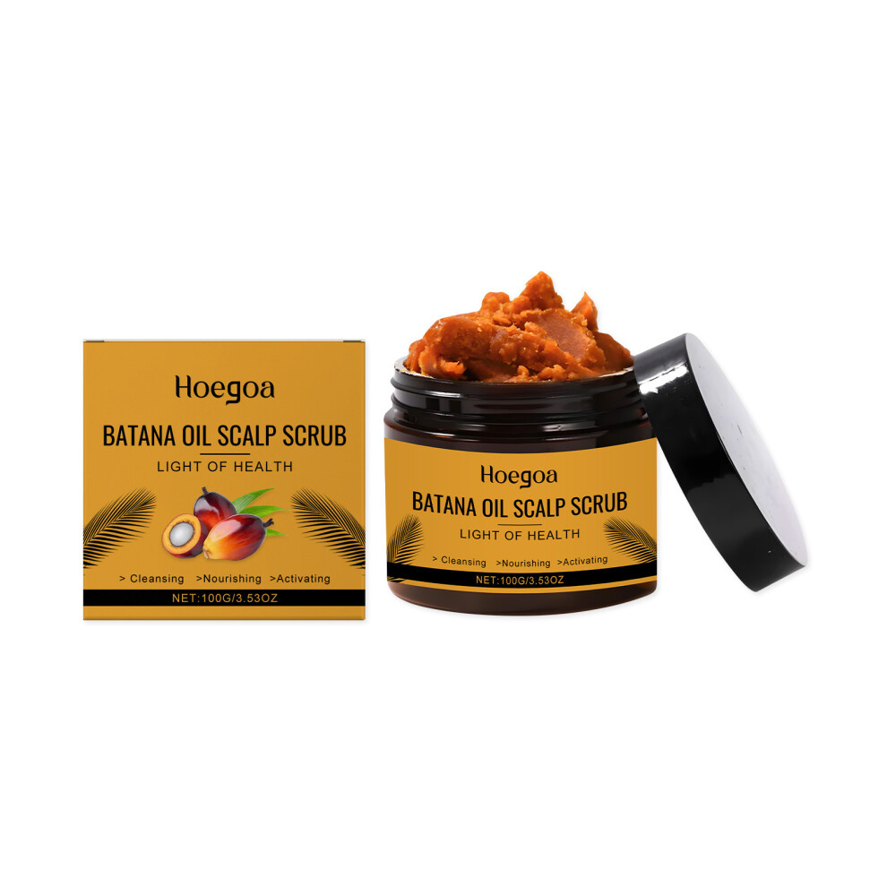 (100g) Hair Scrub Hair Care Cleansing Hair Roots Improves Frizz Smoothing Lightweight Scrub