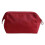 Waterproof Makeup Bag With Multi Pockets Organizer For-Red 1