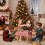 Ongeverfde spaardoos met kerstthema voor kinderen, volwassenen-5 5