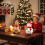 Ongeverfde spaardoos met kerstthema voor kinderen, volwassenen-5 6