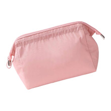 Waterproof Travel Makeup Bag Multi Compartment Cosmetic-Pink