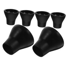 Pack of 6 golf ball pickup grippers, practical golf ball retriever with adsorption to the putter handle, durable and for golf enthusiasts.
