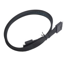Câble de données SAS & SATA 3 16 Gbps SFF 8611 8i vers 8611 8i pour l'extension de serveur