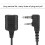 Cabo extensor para fone de ouvido com microfone de walkie-talkie, compatível com microfones em linha Kenwood e Baofeng, design fácil de usar. 6