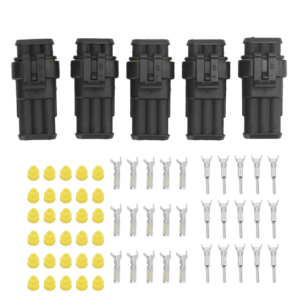 Quick Disconnect Waterproof Electrical Wire Connector Superior Performance Sturdy Materials Secure & Stable Connection Durable Plastic Metal Design 4 9139052822436