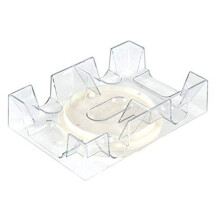 2 Deck drehbares Canasta-Spielkartentablett, 2er-Pack