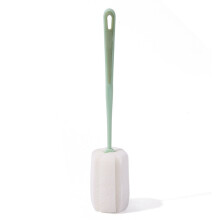 Sponge Cleaning Brush Plastic Handle Super Soft Elastic Sponge Porous Design Fast Foaming Strong Water Absorption Dishwasher Safe Ergonomic Handle Des