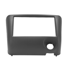 Elegante embellecedor para radio de coche 2Din, panel de instrumentos, duradero, resistente al desgaste, excelente rendimiento, material ABS,
