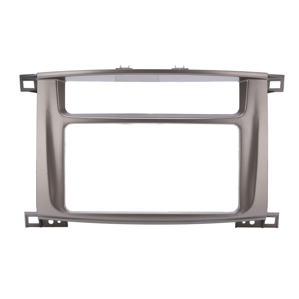 Dash Panel Kit 4 2Din Car Stereo Installation, Painted Scratch-Resistant Matte W/ Effortless Installation Experience, Precision Engineered 4 Black 9139052899704