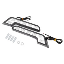 Barre de feux de jour à LED à luminosité supérieure, feux antibrouillard à économie d'énergie, installation Plug & Play, compatibilité