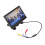 Monitor de ré TFT LCD de 7 polegadas com tela de alta definição, giratória e entrada AV. Funciona perfeitamente com câmeras de DVD/VCD e oferece 8