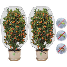 Schützt Obstbäume, Gemüse und Blumen, strapazierfähiges Material und verstellbarer Kordelzug, Gartennetz für den vielseitigen Einsatz im Garten