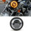Farol dianteiro de LED para motocicleta, 6,5 polegadas, encaixe universal, luz alta e baixa, resistente a impactos, longa vida útil, construção 4