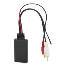 Bluetooth 5.0-version universell biladapter trådlös Bluetooth-modul med stabil prestanda höghastighetsöverföring 2RCA AUX-kabeladapter hög