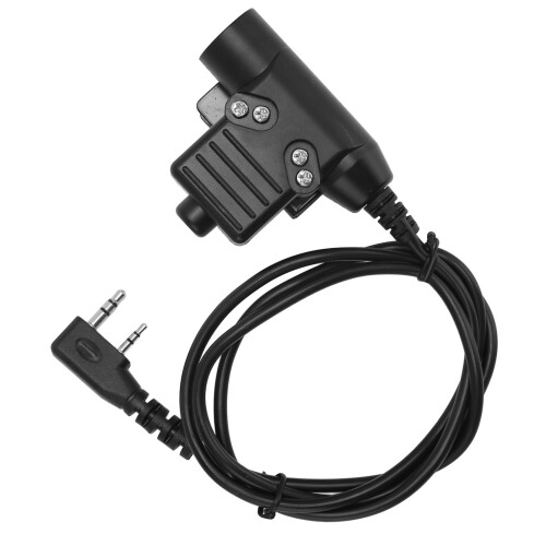 Προσαρμογέας PTT K Plug για αμφίδρομο ραδιόφωνο, υλικά υψηλής ποιότητας με 1