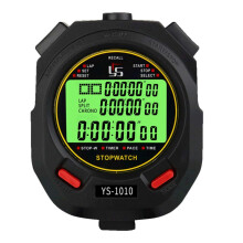 Stopwatch Water Resistant Stop Watch Runners Watch Timer for Match