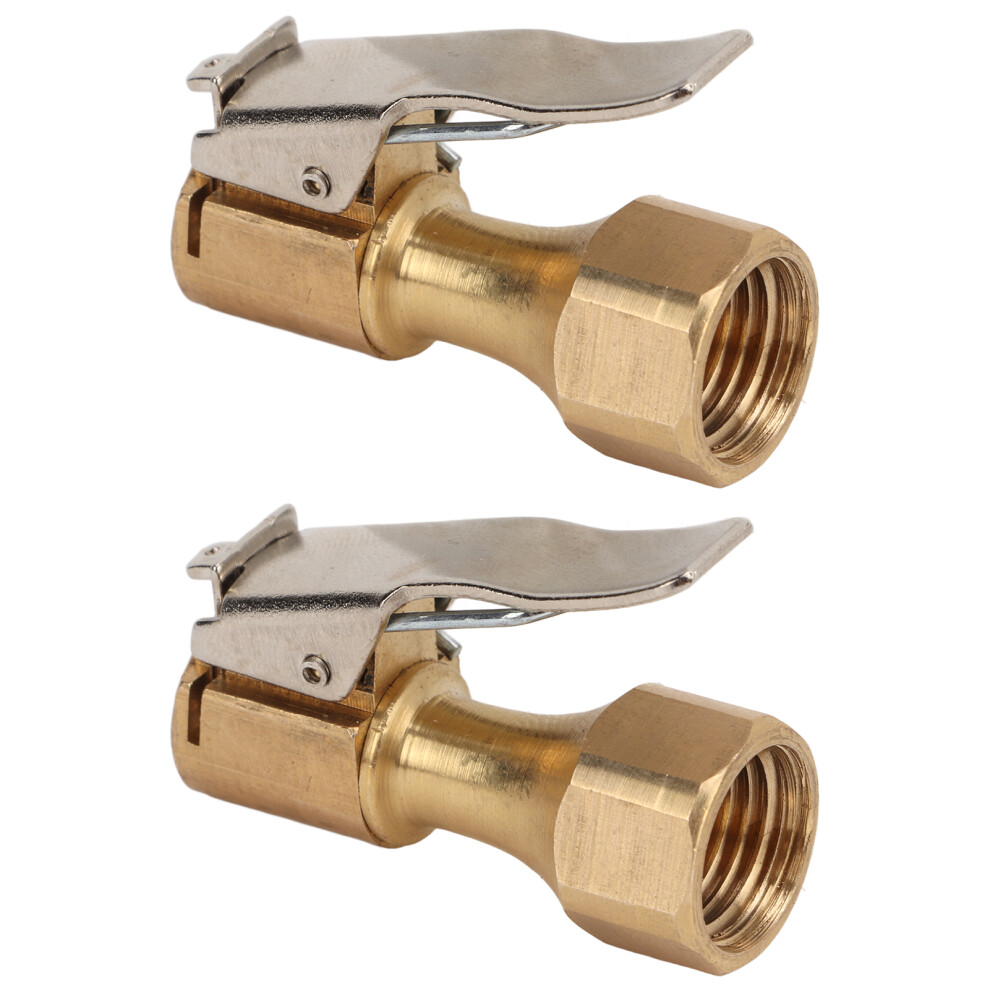 Air Pump Adapter Connector Quick Clamp Inflation Connector High Pressure Waterproofing Quick Connection Tire Inflator Chuck Connector Universal 9139052823112
