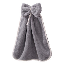 Serviettes à mains en microfibre, douces, style bohème, avec boucle de suspension, en polaire corail pour une utilisation élégante dans la