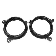 Soporte de ajuste omnidireccional para Jeep Wrangler JL, soporte de adaptación de faros delanteros de acero inoxidable con resortes integrados para