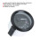 Manômetro de pressão de óleo elétrico universal para carro, 52 mm (2 polegadas), 12 V CC com sensor de alta sensibilidade e faixa de 0 a 100 psi, 8