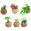 Animal Plant Needle Felting Starter Set Includes Wool And- 6 1