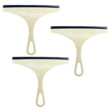Raclettes en caoutchouc silicone de haute qualité, rangement par trou de suspension pour un gain de place optimal, nettoyage multi-surfaces sans