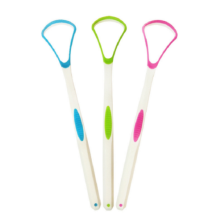 Grattoir à langue pour une hygiène buccale optimale, sans BPA, en matériau écologique de haute qualité, pour une haleine fraîche et une