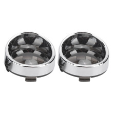 Krasbestendige lenzen, rookkleurige knipperlichtlensafdekking voor Harley Davidson Road Glide, Street Glide, Electra Glide, Softail, Dyna en