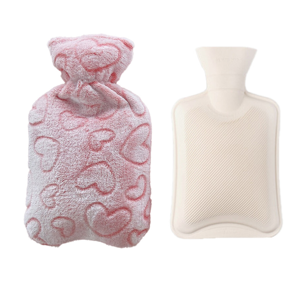 Pain Relief Hot Water Bottle With Knitted Cover, Warm Companion, Not Microwave Safe, 1000ml