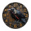 Modern Artistic Wall Clock Quiet Movement Acrylic-10 inch crow 1